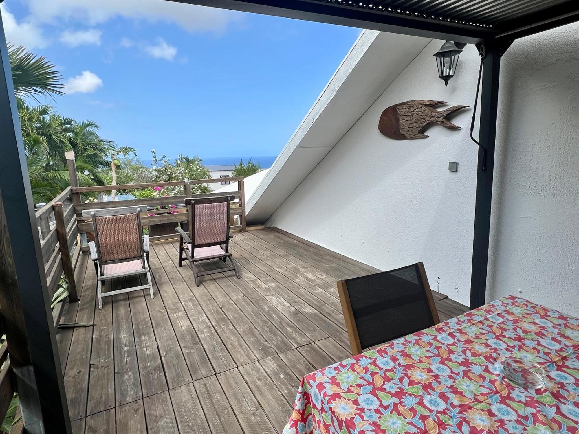 Ravine Bleue Etage Bed and Breakfast Riviere Saint-Louis Eksteriør billede